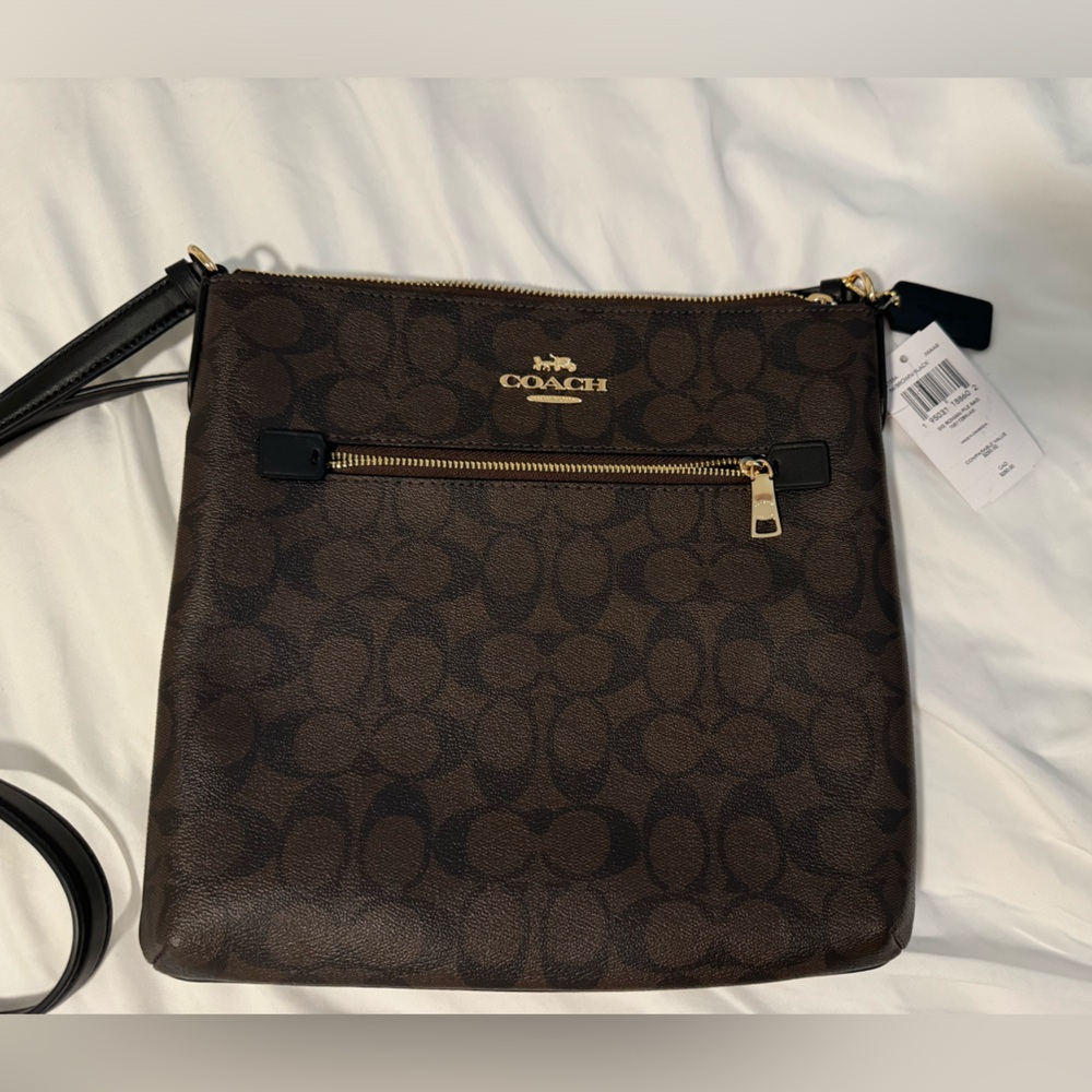 Coach - Rowan - File Bag - Classic Black/Brown